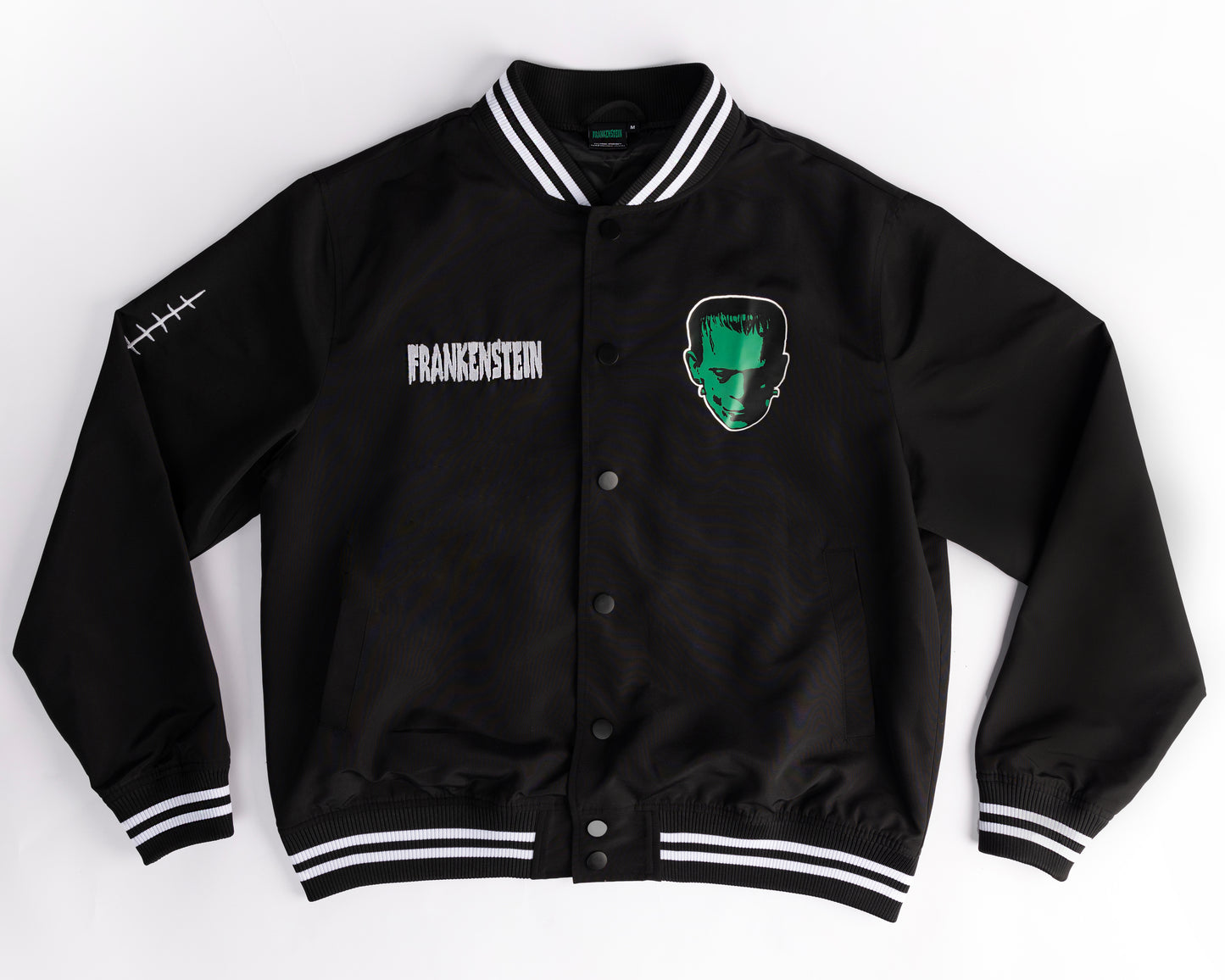 IRON FIST X FRANKENSTEIN ALIVE VARSITY JACKET