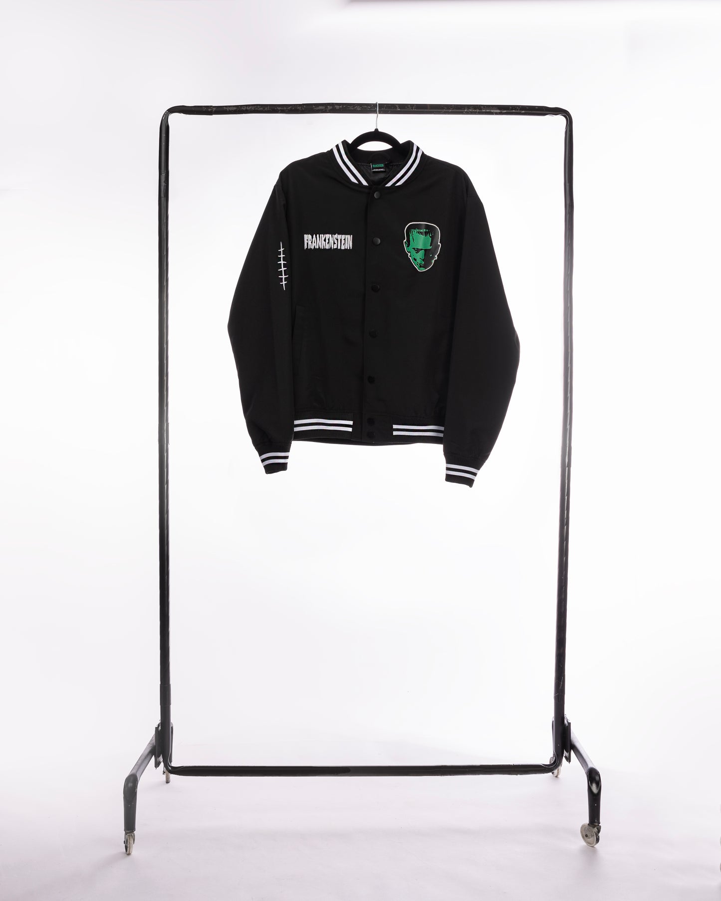 IRON FIST X FRANKENSTEIN ALIVE VARSITY JACKET