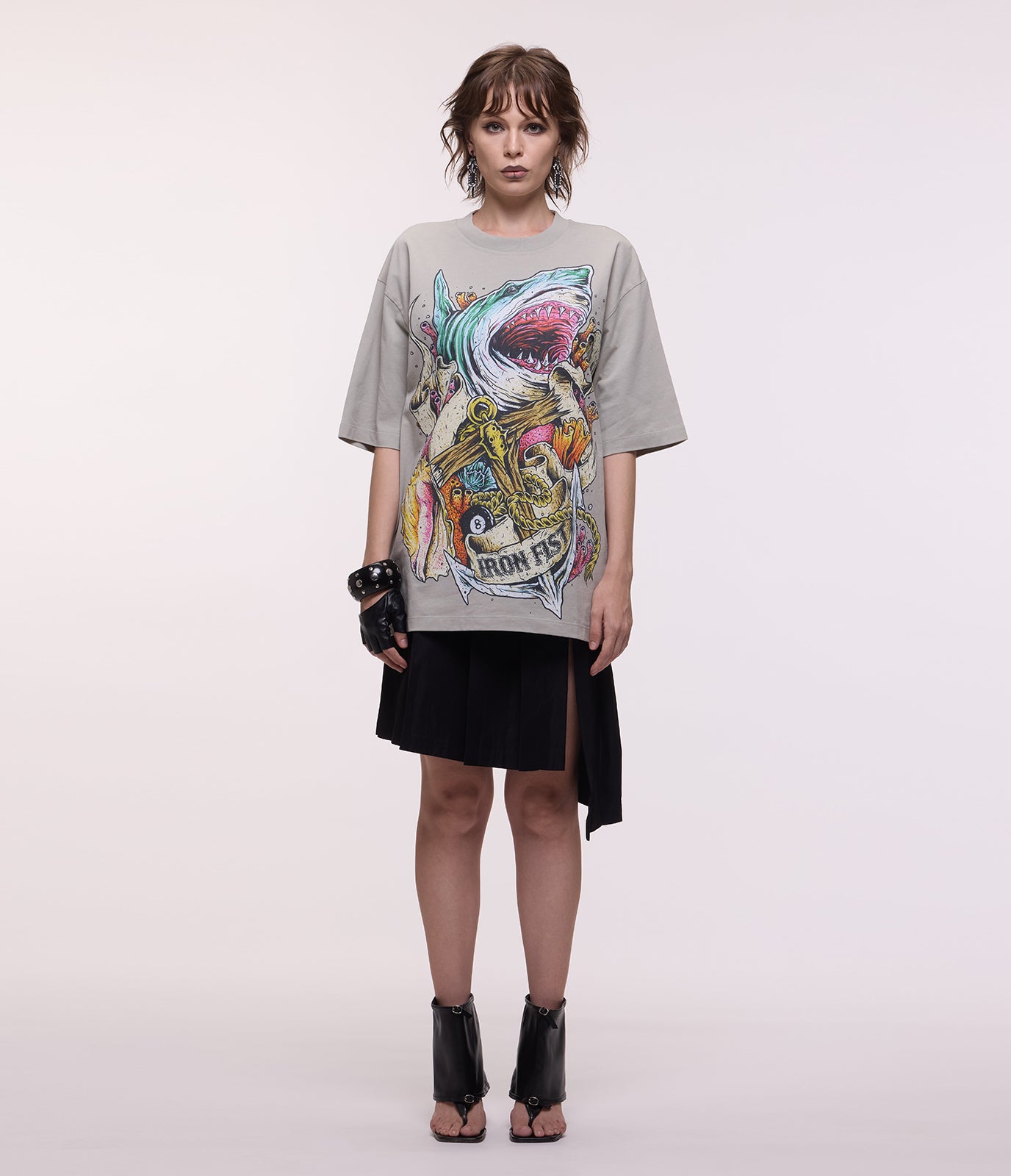 Here I Lie Tee (Ash)