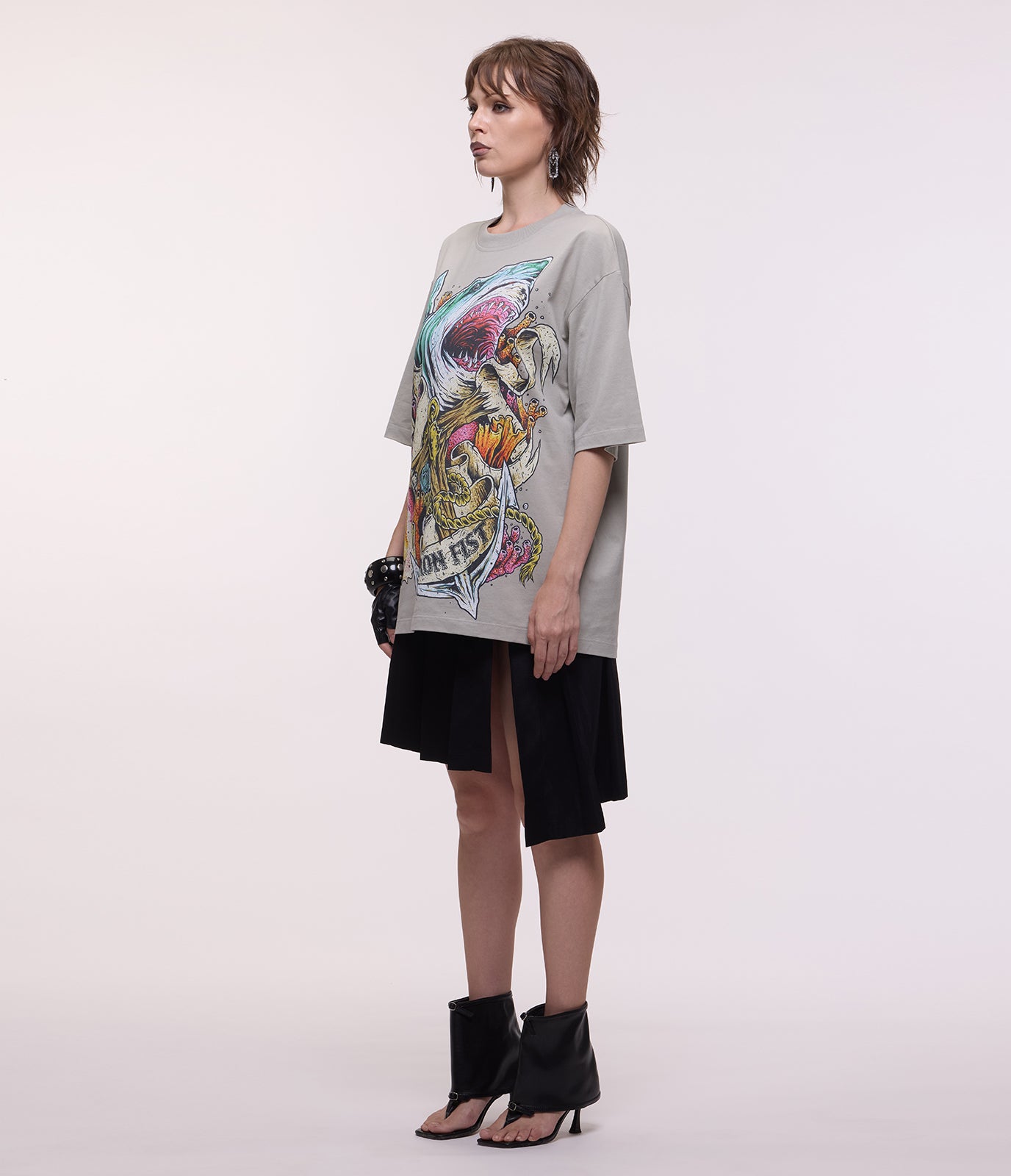 Here I Lie Tee (Ash)