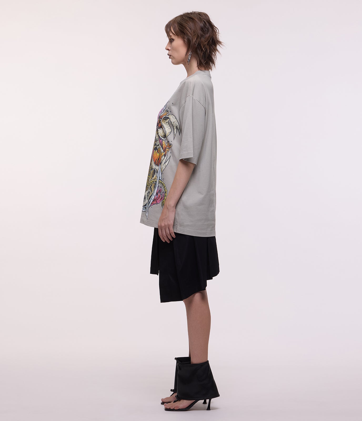 Here I Lie Tee (Ash)