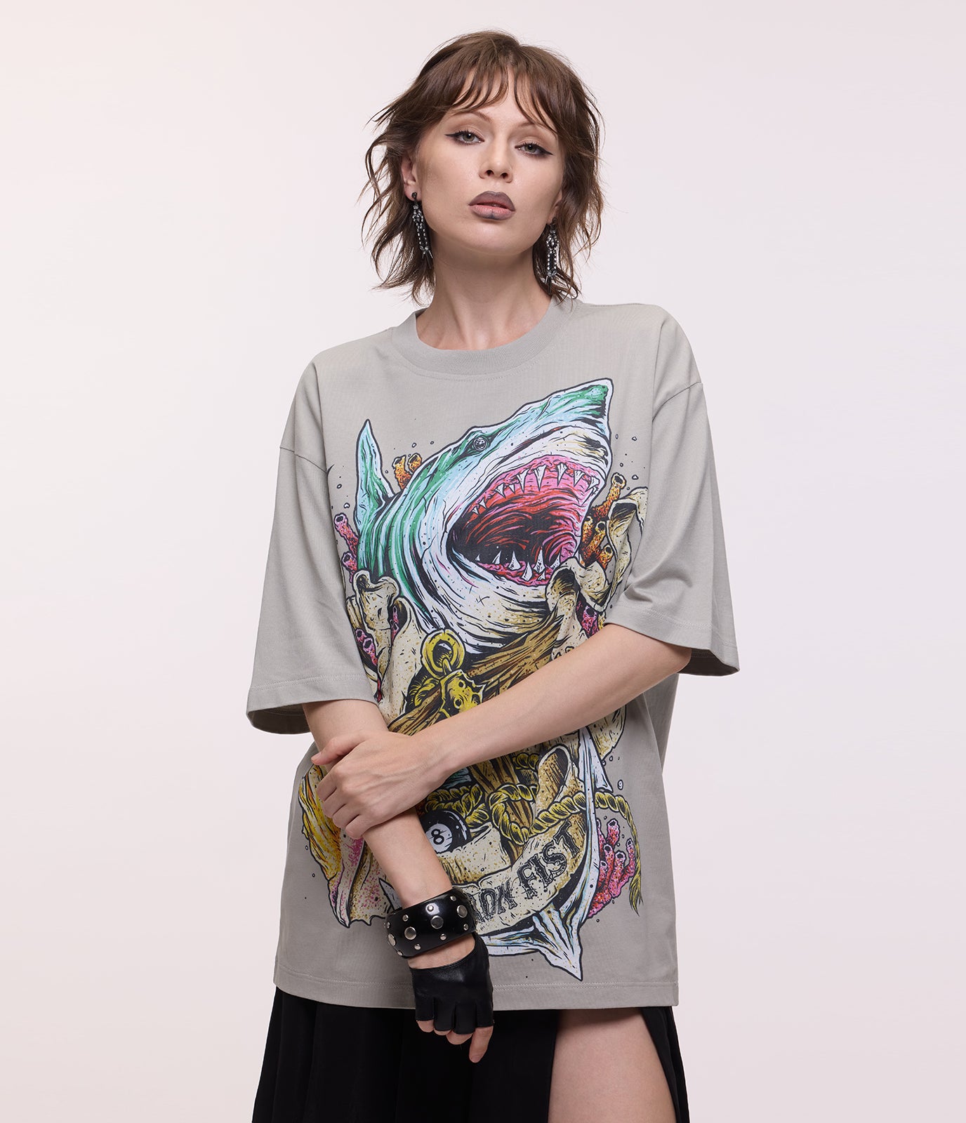 Here I Lie Tee (Ash)