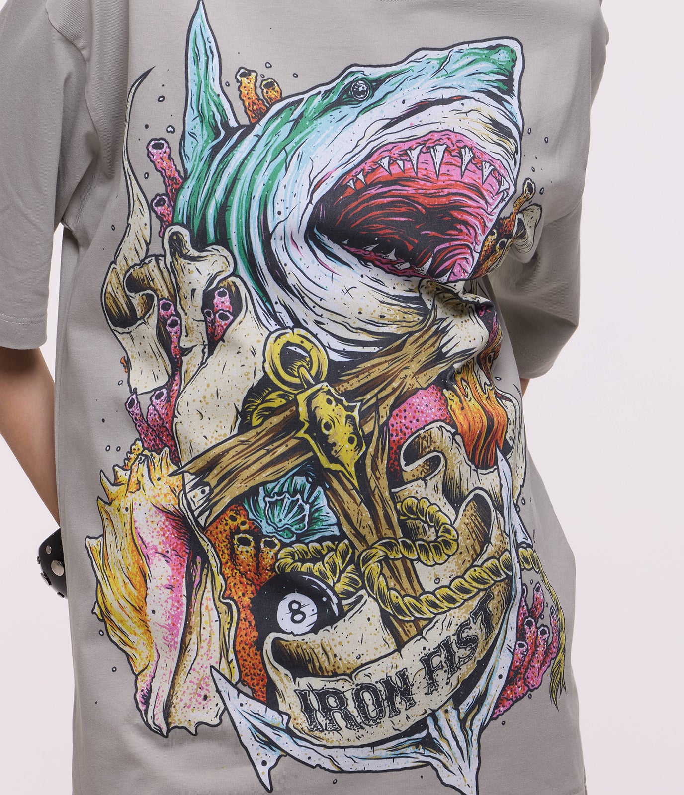 Here I Lie Tee (Ash)