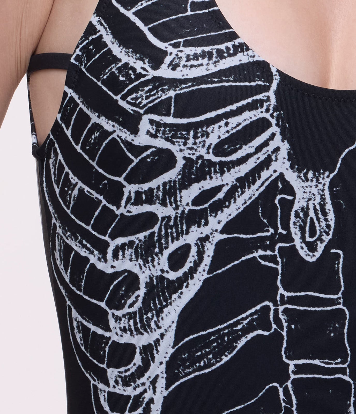 Wishbone Full Swimsuit (Black)