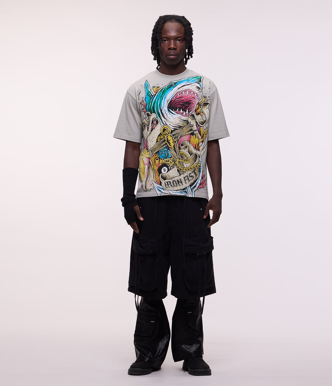 Here I Lie Tee (Ash)