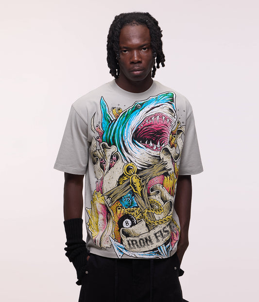 Here I Lie Tee (Ash)