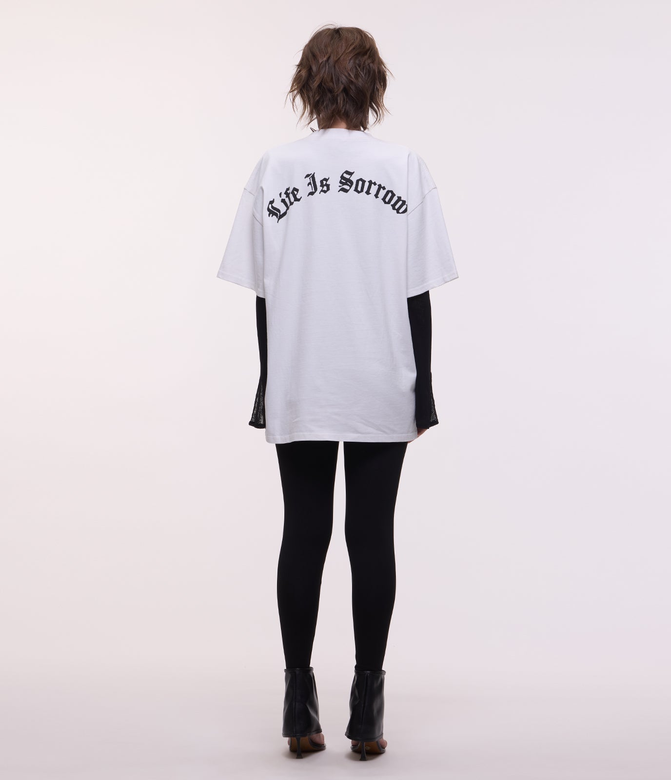 Optimism Is Dead Tee (White)