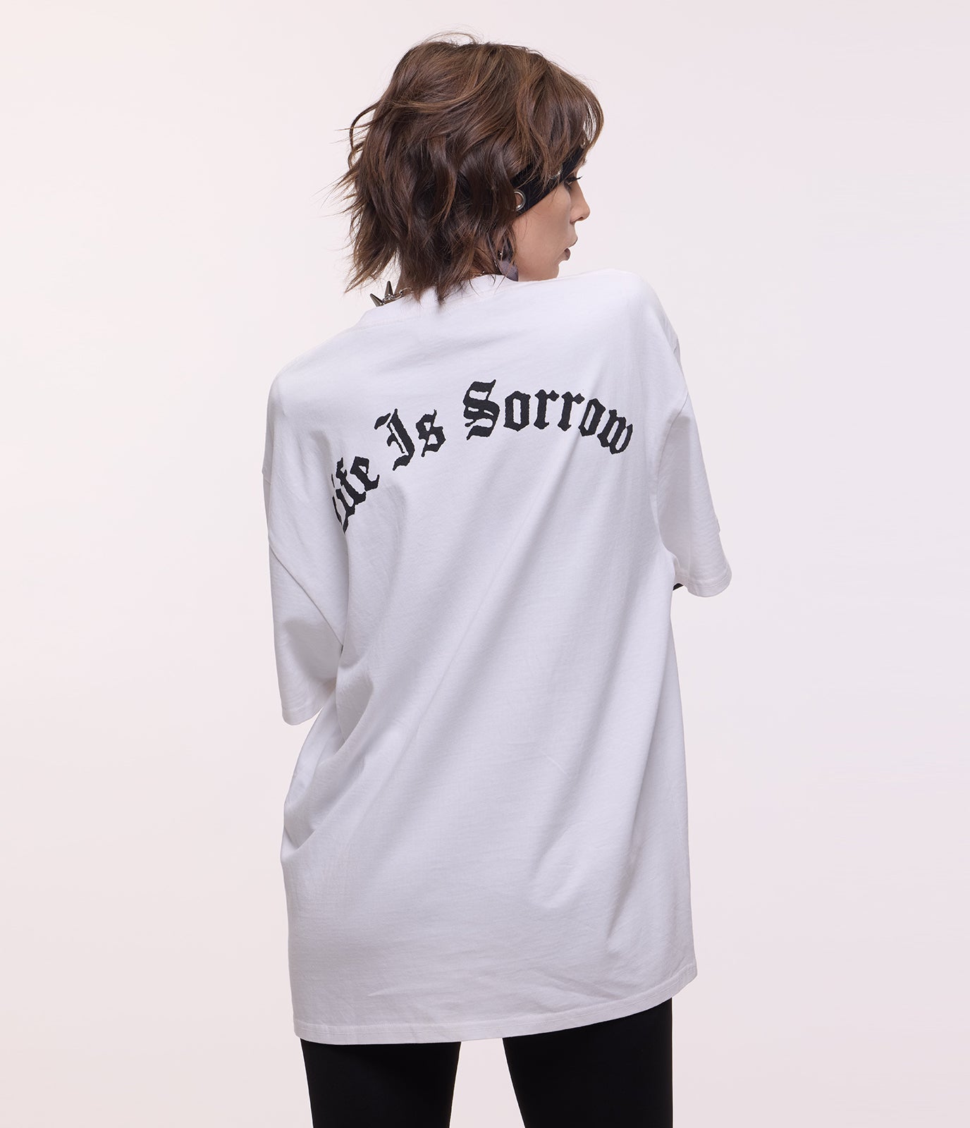 Optimism Is Dead Tee (White)