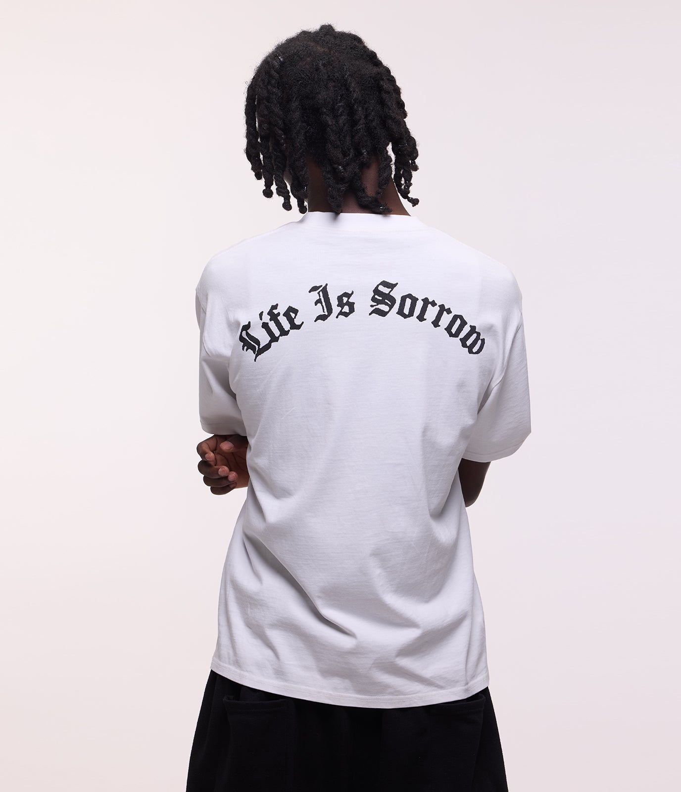 Optimism Is Dead Tee (White)