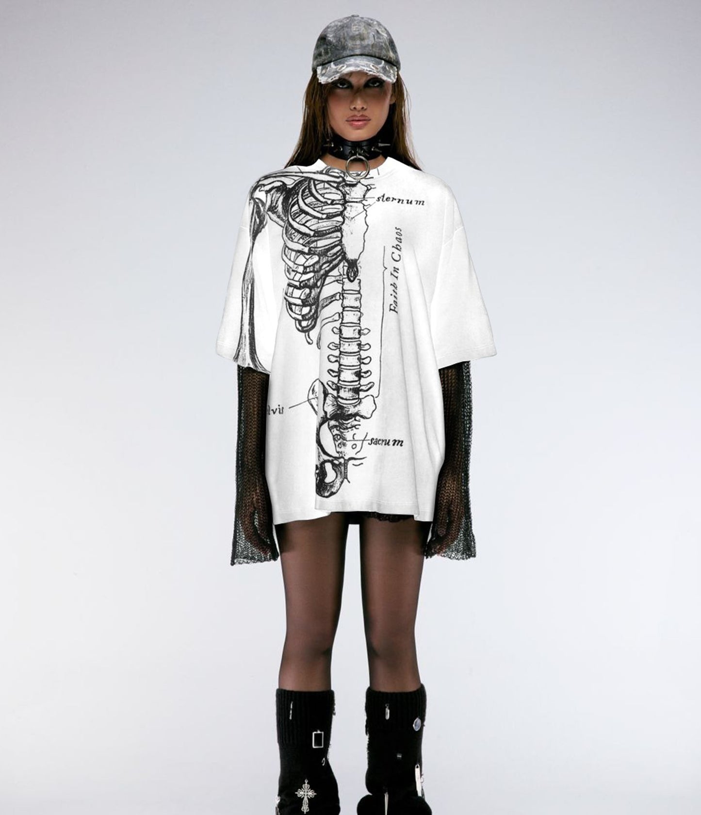 FIC X IFC WISHBONE SS TEE - WHITE