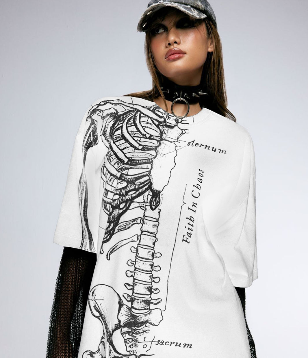 FIC x Iron Fist Wishbone T-Shirt – White