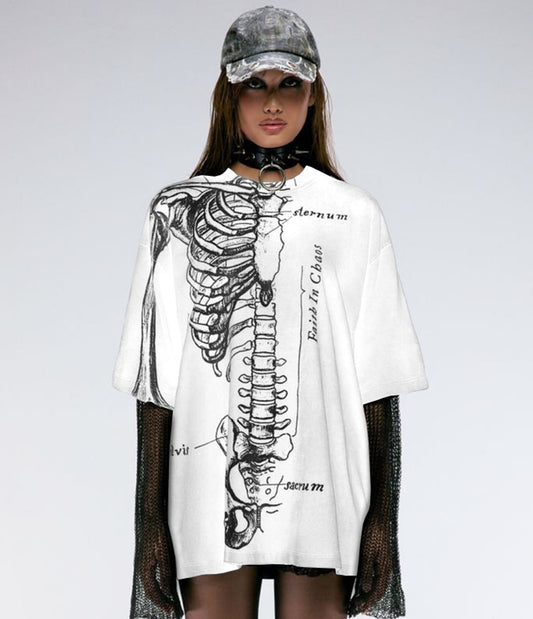 FIC X IFC WISHBONE SS TEE - WHITE