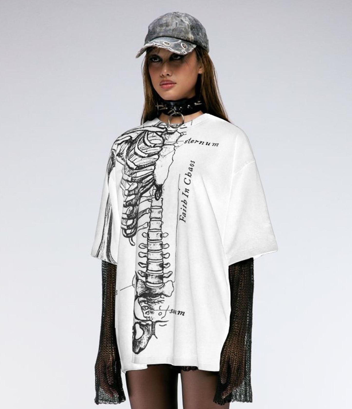 FIC X IFC WISHBONE SS TEE - WHITE