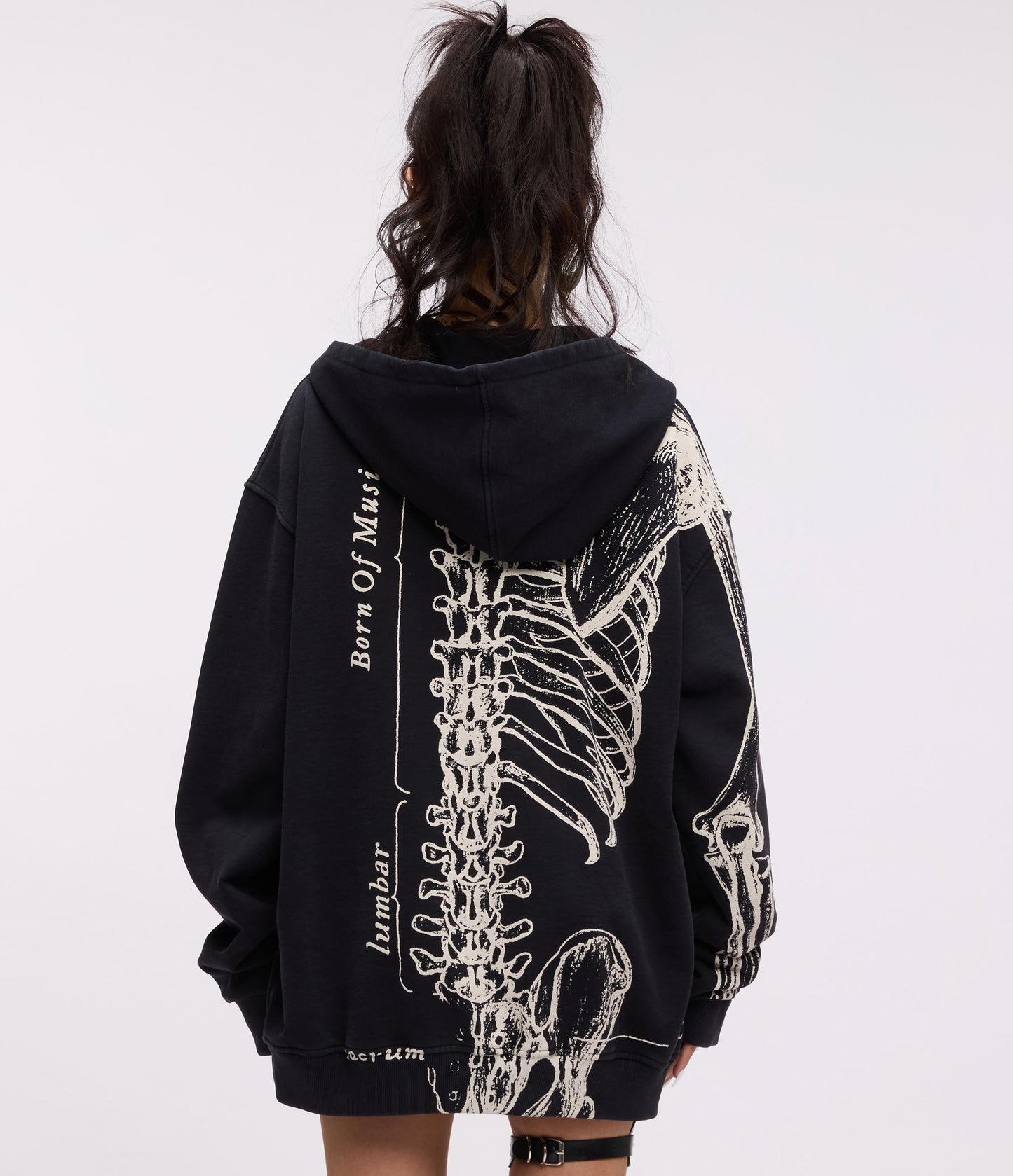 FIC X IFC WISHBONE HOODIE (BLACK)