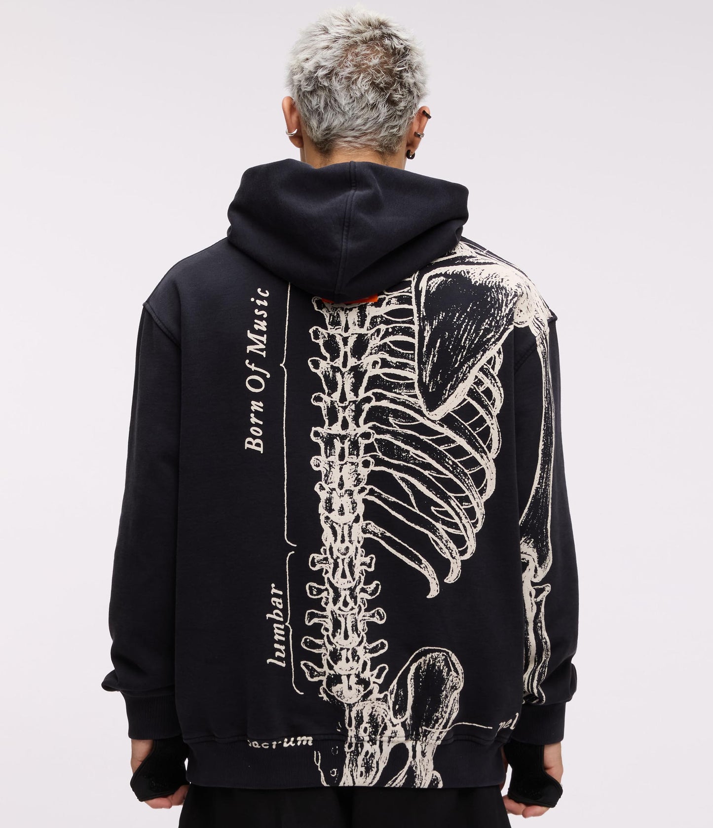 FIC X IFC WISHBONE HOODIE (BLACK)