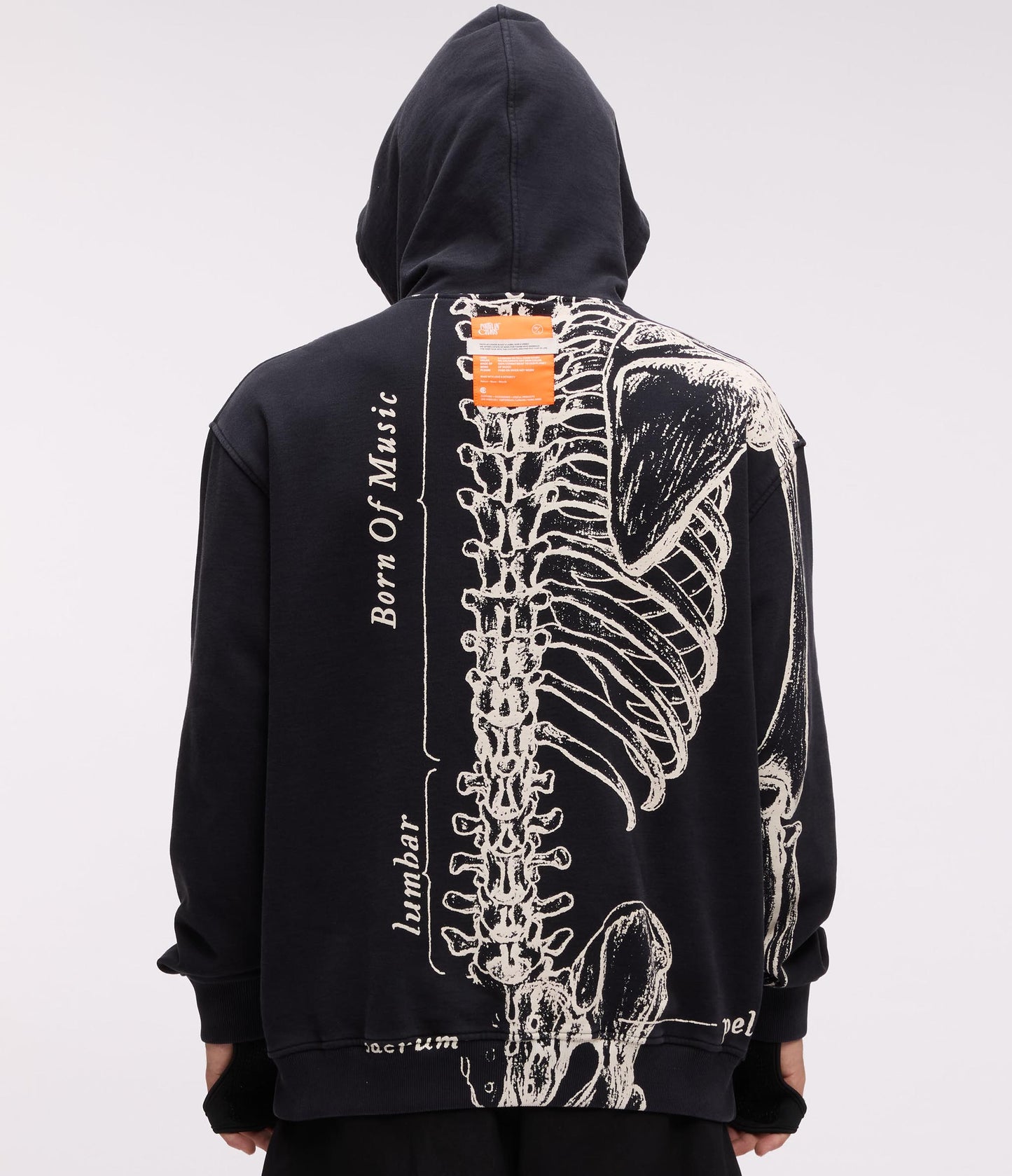 FIC X IFC WISHBONE HOODIE (BLACK)