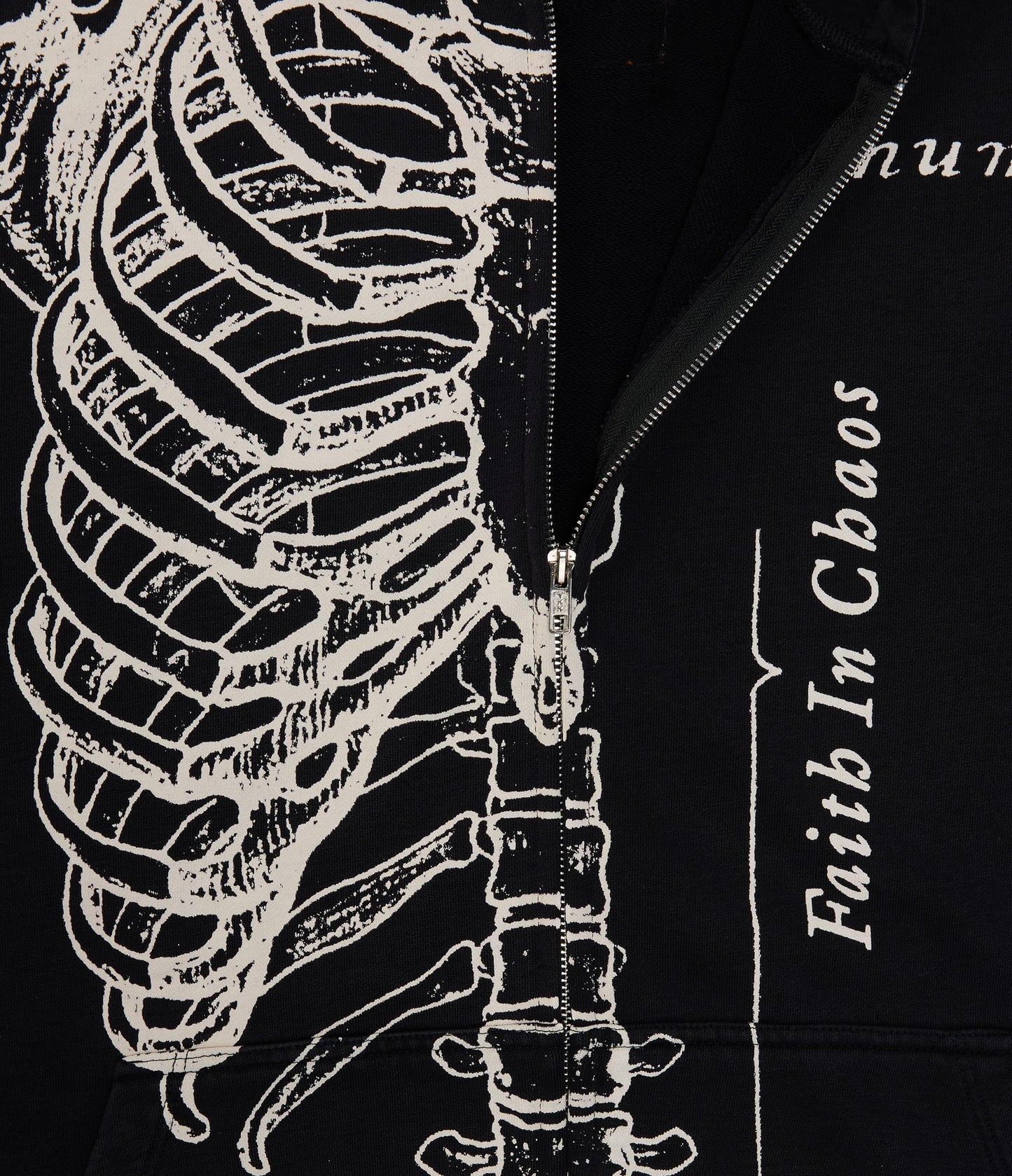 FIC X IFC WISHBONE HOODIE (BLACK)