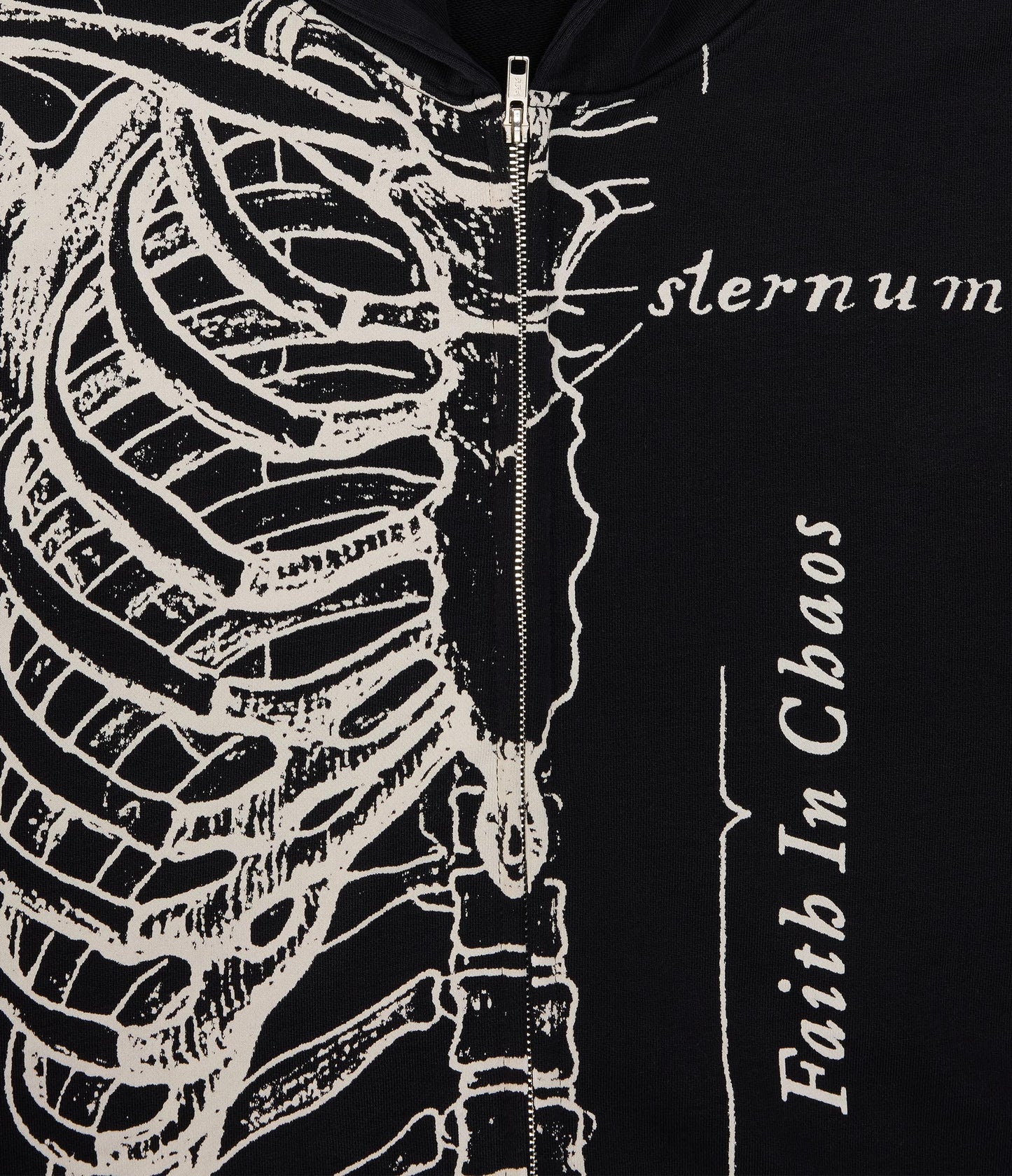 FIC X IFC WISHBONE HOODIE (BLACK)